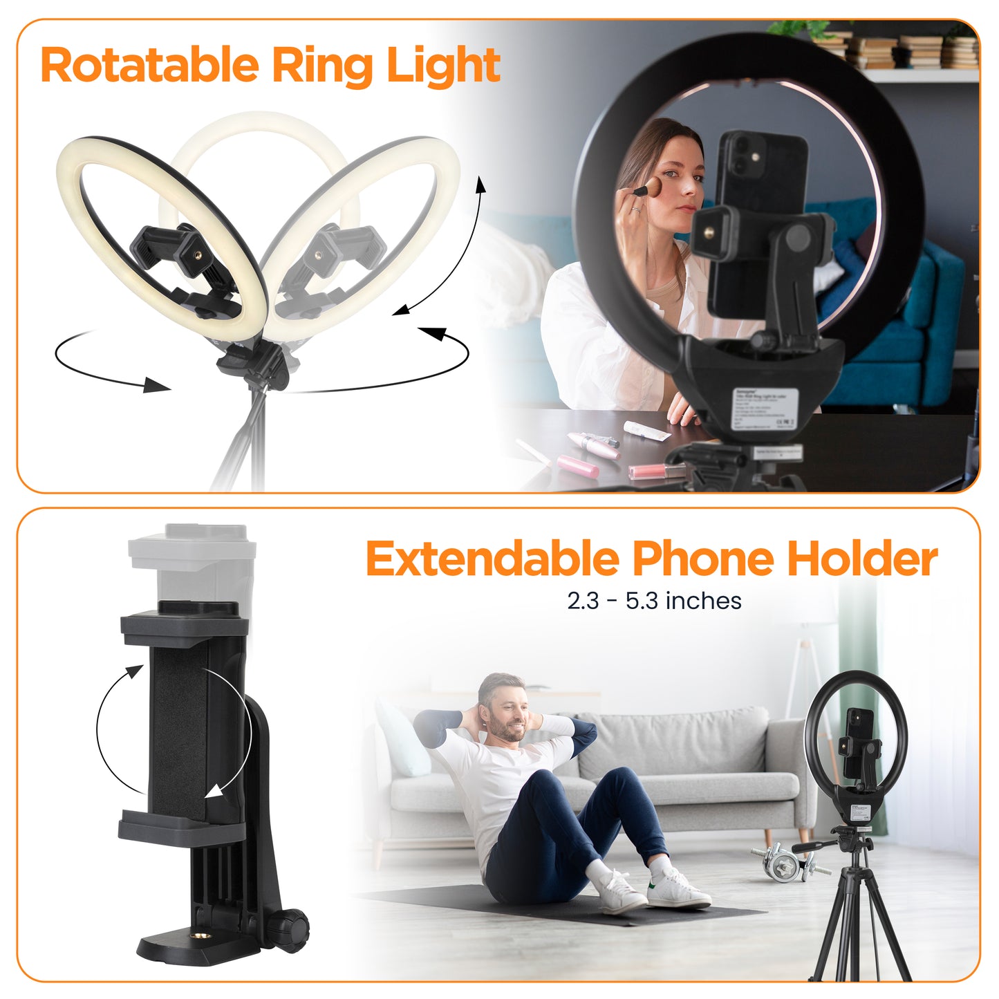 Tri Pod Ring Light