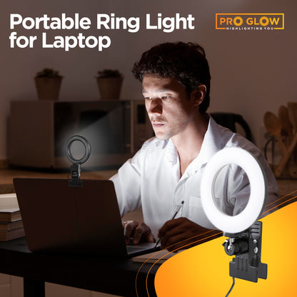 Ring Light Clip On For Laptop