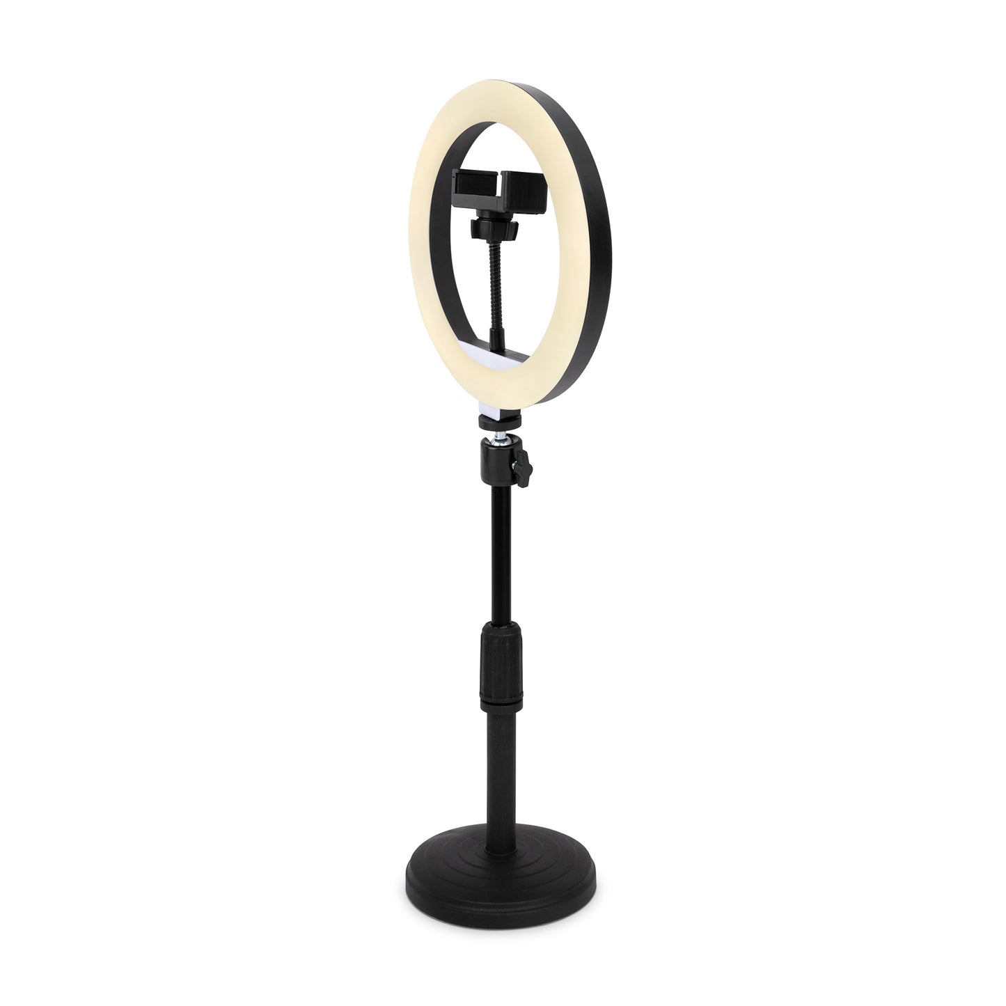 Desktop Ring Light with Adjustable Stand